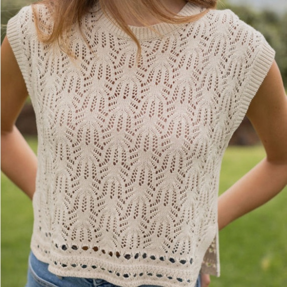 Neuflora Cream Sophie Top